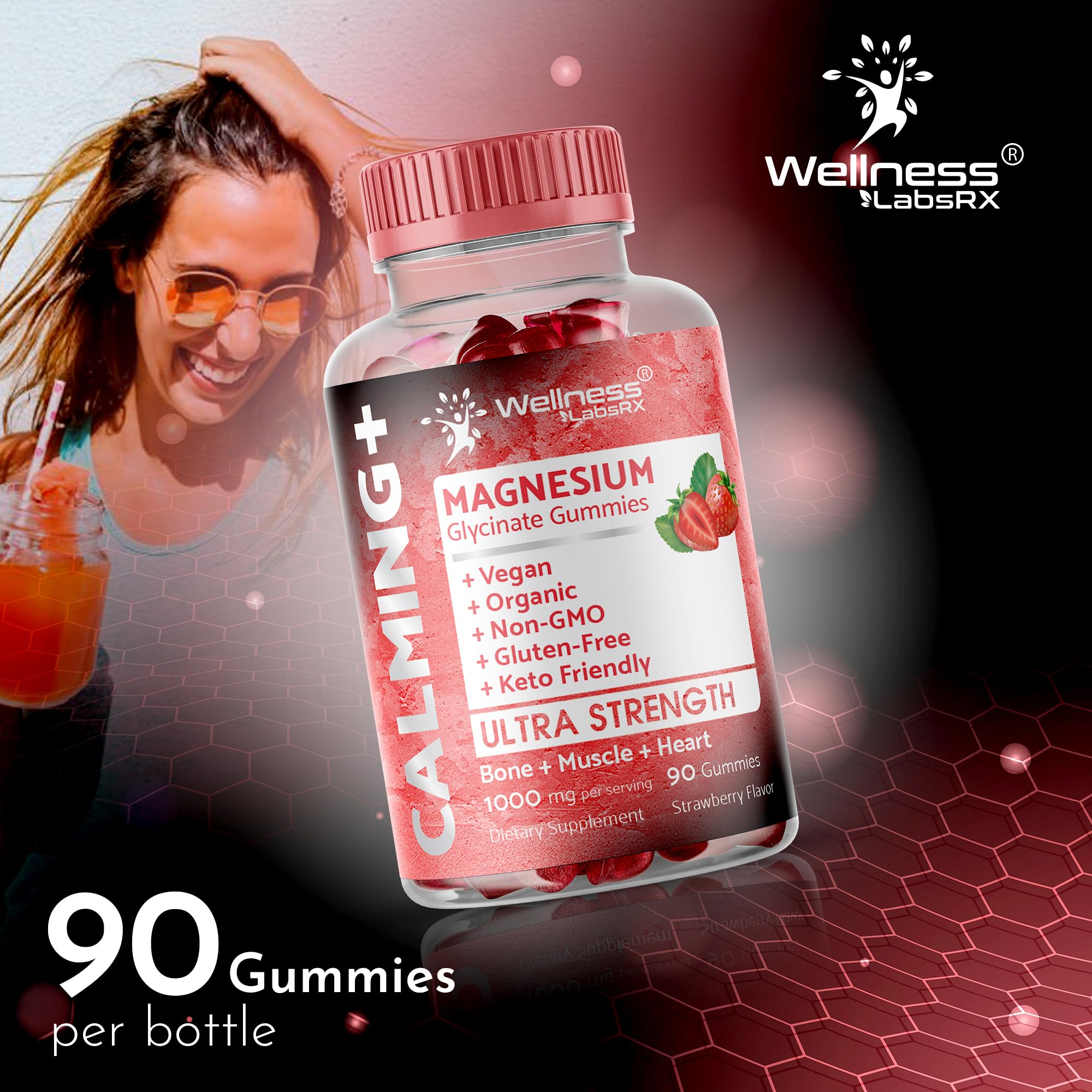 WELLNESS LABSRX escena de uso en sofá indicando relajación y bienestar