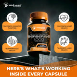 WELLNESS LABSRX cápsulas agrupadas demostrando potencia y cantidad