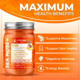 WELLNESS LABSRX comparación de tamaño 10 oz para referencia visual de porción