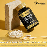 WELLNESS LABSRX etiqueta informativa con ingredientes y dosis clara