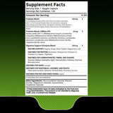 WELLNESS LABSRX etiqueta con ingredientes y dosis de 450 mg clara