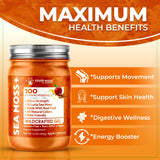WELLNESS LABSRX frasco 10 oz comparado con mano para escala