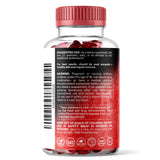 WELLNESS LABSRX primer plano de la textura de la gominola, fácil de masticar