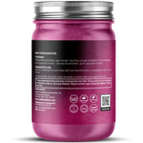 WELLNESS LABSRX gel mezclado en batido saludable para energía y sabor berry