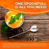 WELLNESS LABSRX uso en cocina con bowl tropical para ideas de recetas diarias