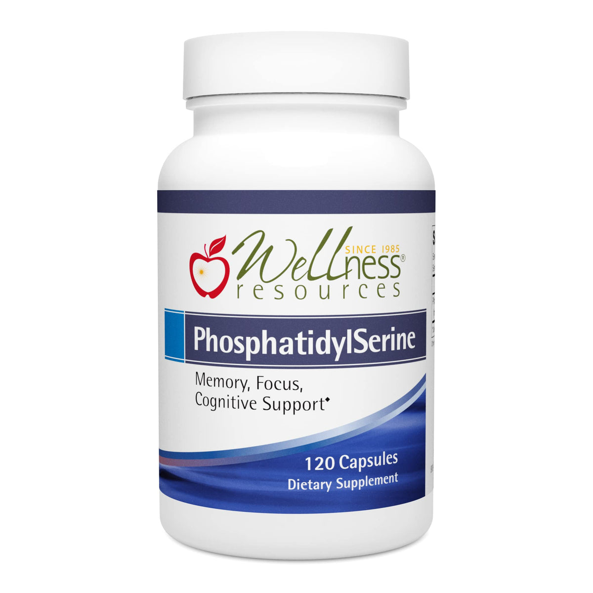 Wellness Resources envase frontal mostrando etiqueta y beneficios clave