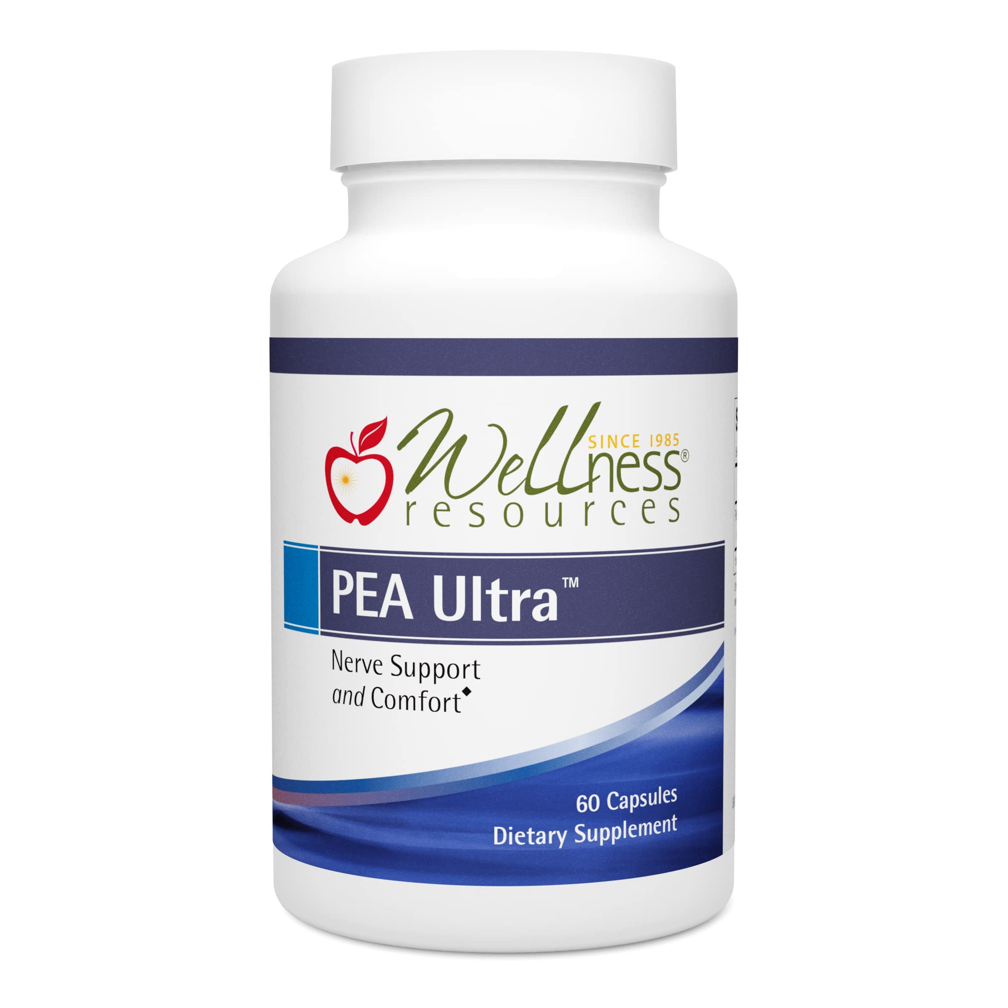 Wellness Resources Pea Ultra frasco frontal mostrando envase limpio y beneficios