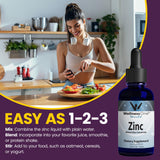 WellnessOne gotas junto a frutas en cocina, integración en la rutina
