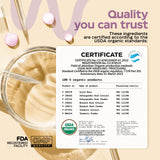 Wellneum etiqueta con lista de ingredientes destacando formulación limpia