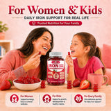 Wellnourish frasco abierto con gomitas para visualizar cantidad y formato
