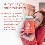 WellPath manzana y jengibre orgánicos como ingredientes principales, origen natural
