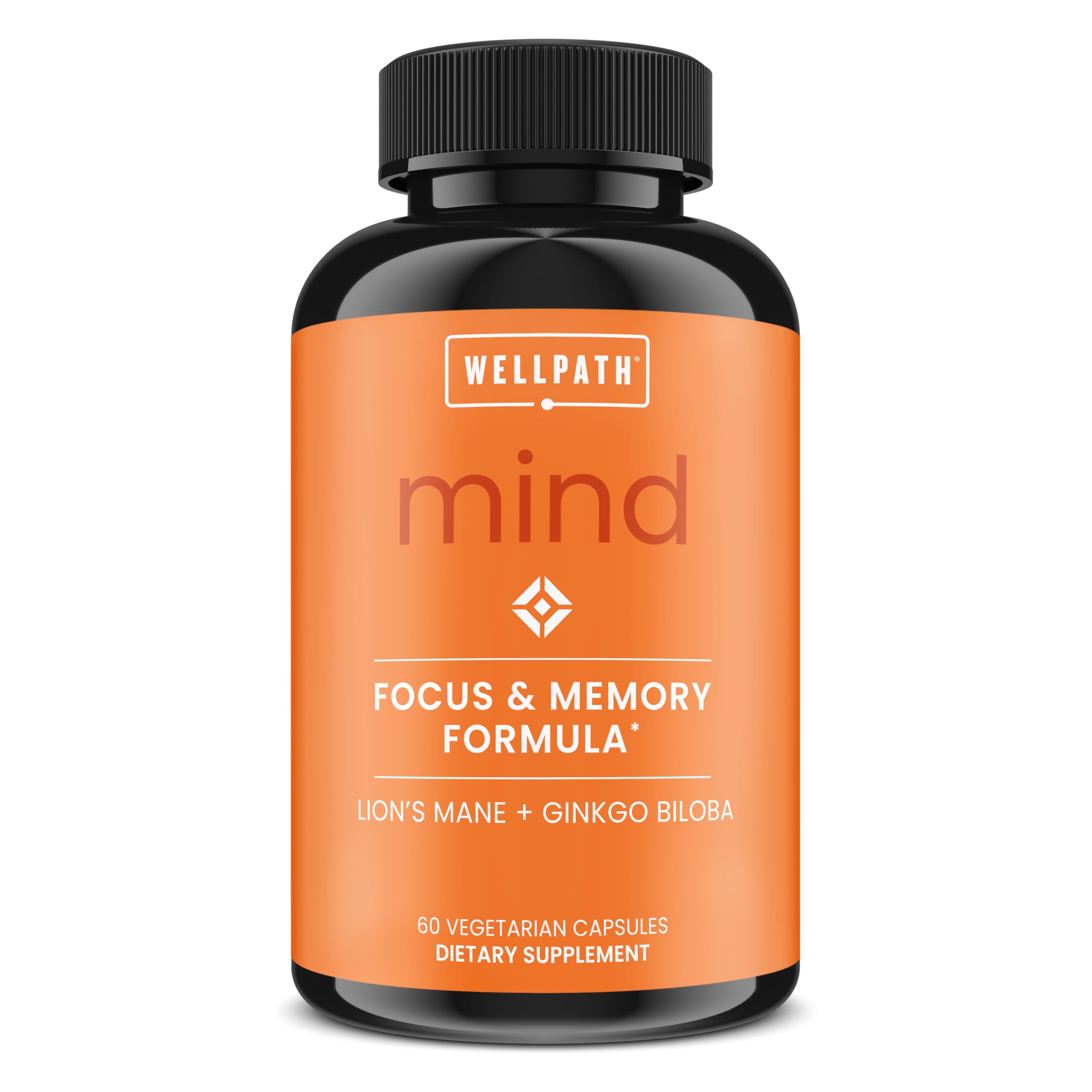 WellPath MIND vista frontal del envase que muestra la marca y beneficio cognitivo