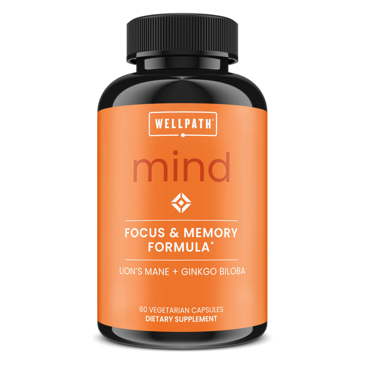 WellPath MIND vista frontal del envase que muestra la marca y beneficio cognitivo