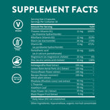 WellPath Zen detalle de la etiqueta nutricional y lista de ingredientes clara
