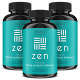 WellPath Zen vista frontal del envase que destaca calma y ingrediente clave