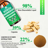 WellVeraVida etiqueta con lista de ingredientes y formas de magnesio visibles