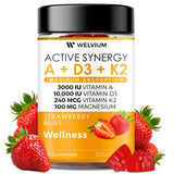 WELVIUM frontal del envase mostrando la marca y beneficios del producto