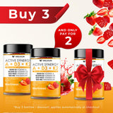 WELVIUM tabla de ingredientes mostrando vitaminas A, D3, K2, luteína y B12