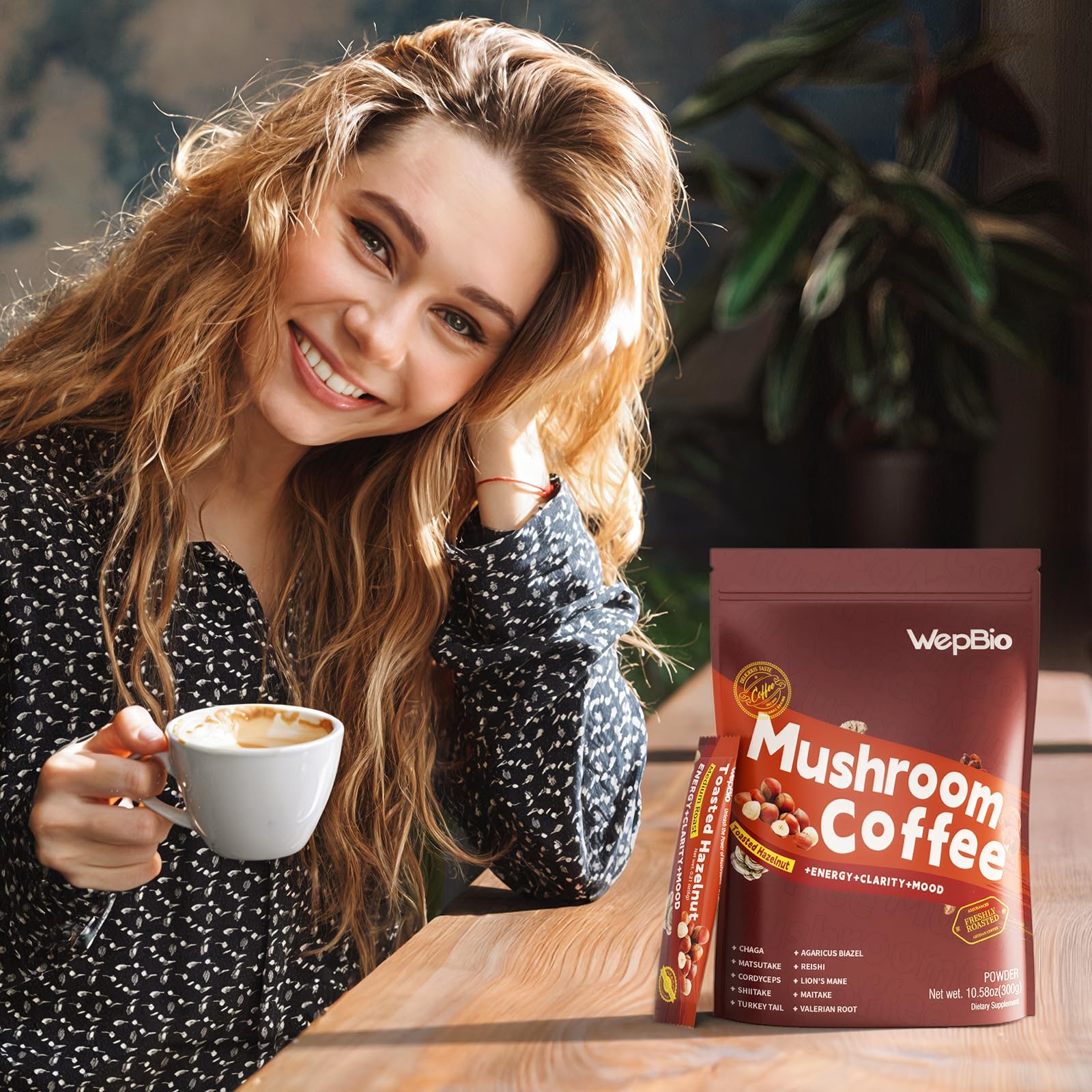 WepBio escena de desayuno con producto, fácil integración diaria