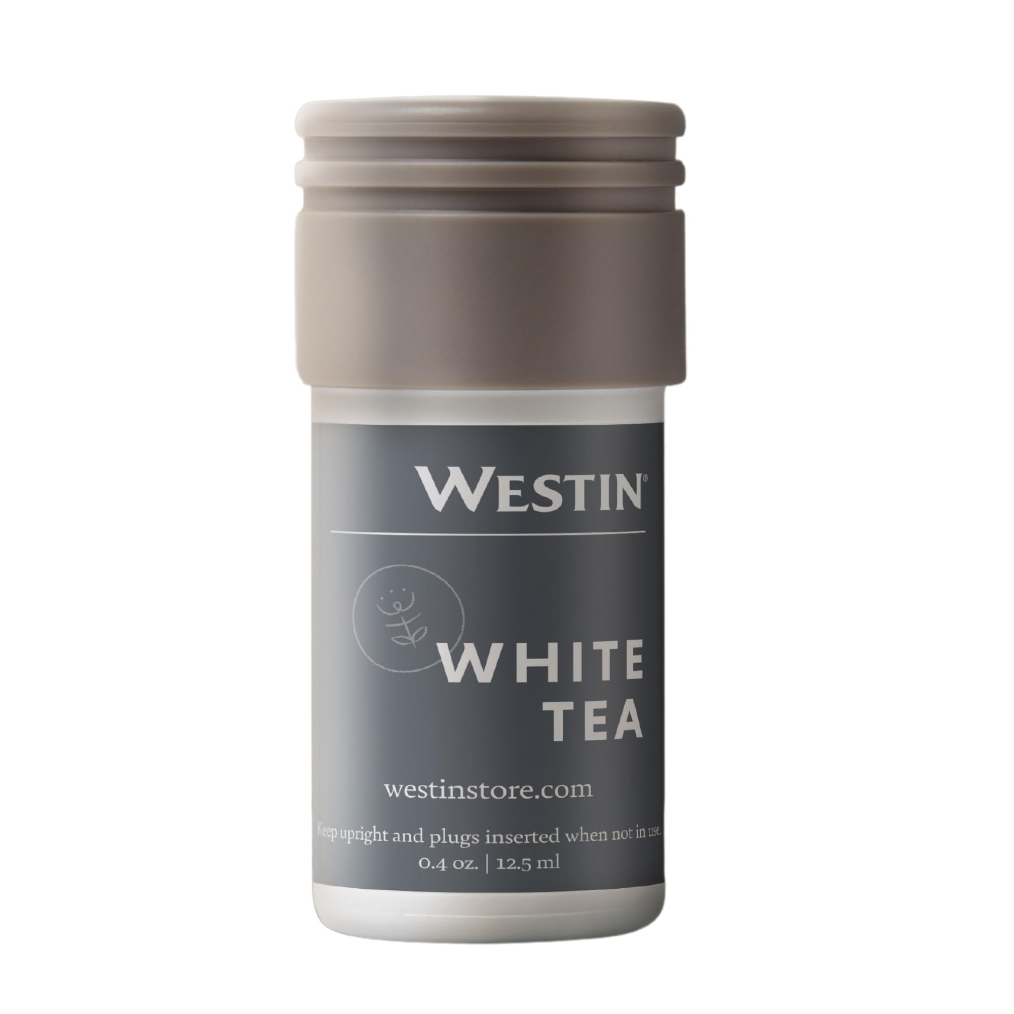 Westin difusor en mano para comparar tamaño y facilidad