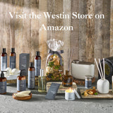 Westin etiqueta con notas té blanco, cedro y vainilla claras