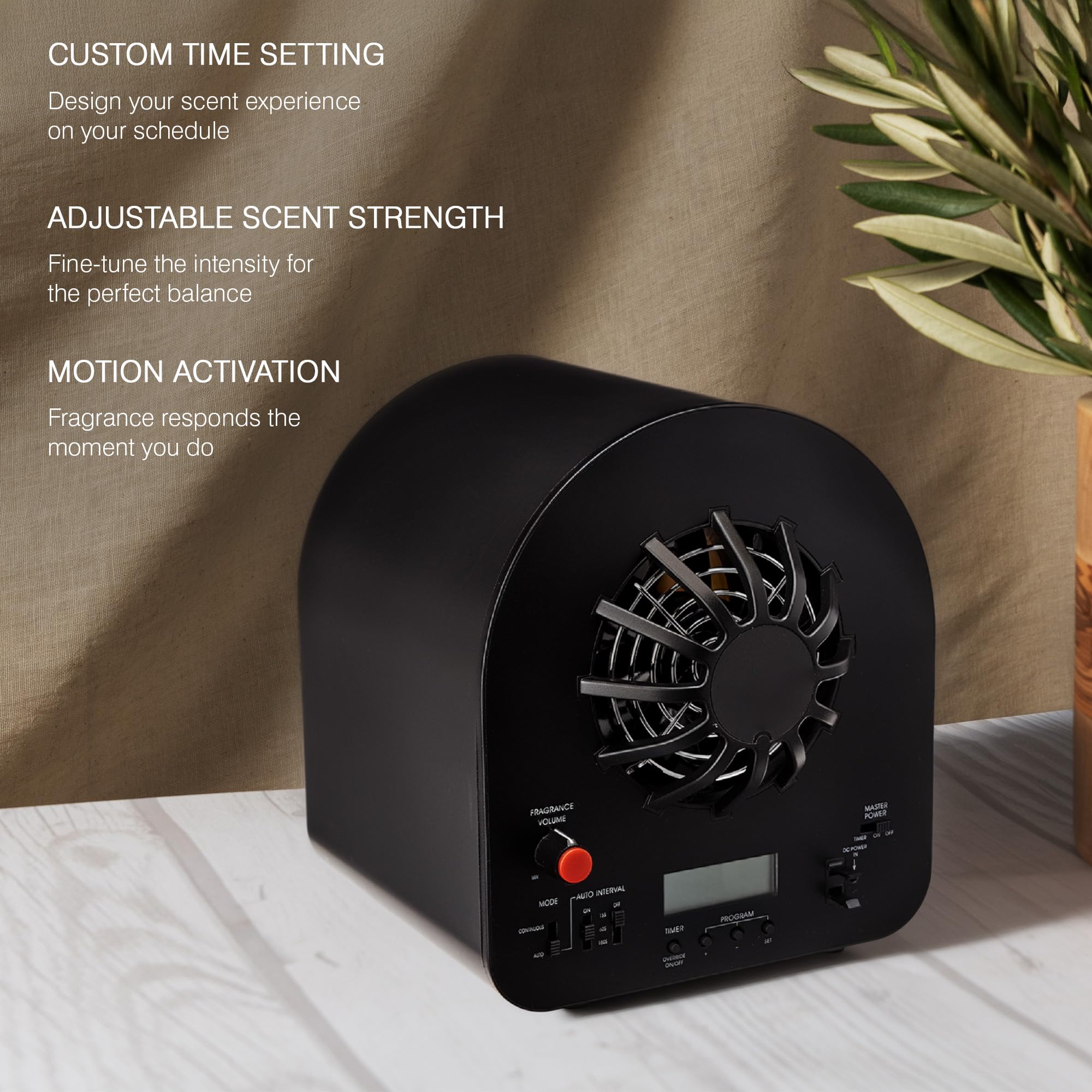 Westin cartucho White Tea en funcionamiento dentro del ScentWave