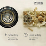 Westin etiqueta del recambio White Tea con información legible