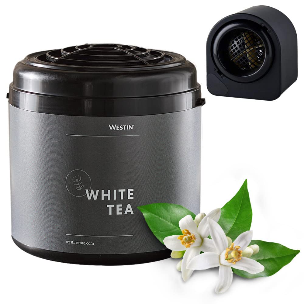Westin difusor frente del producto mostrando diseño elegante y beneficio de aroma constante