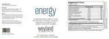 Weyland Brain Nutrition Energy tabletas sostenidas en mano para dosificar