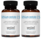 Weyland Brain Nutrition frasco frontal con pack de 2 frascos y beneficio de suministro prolongado