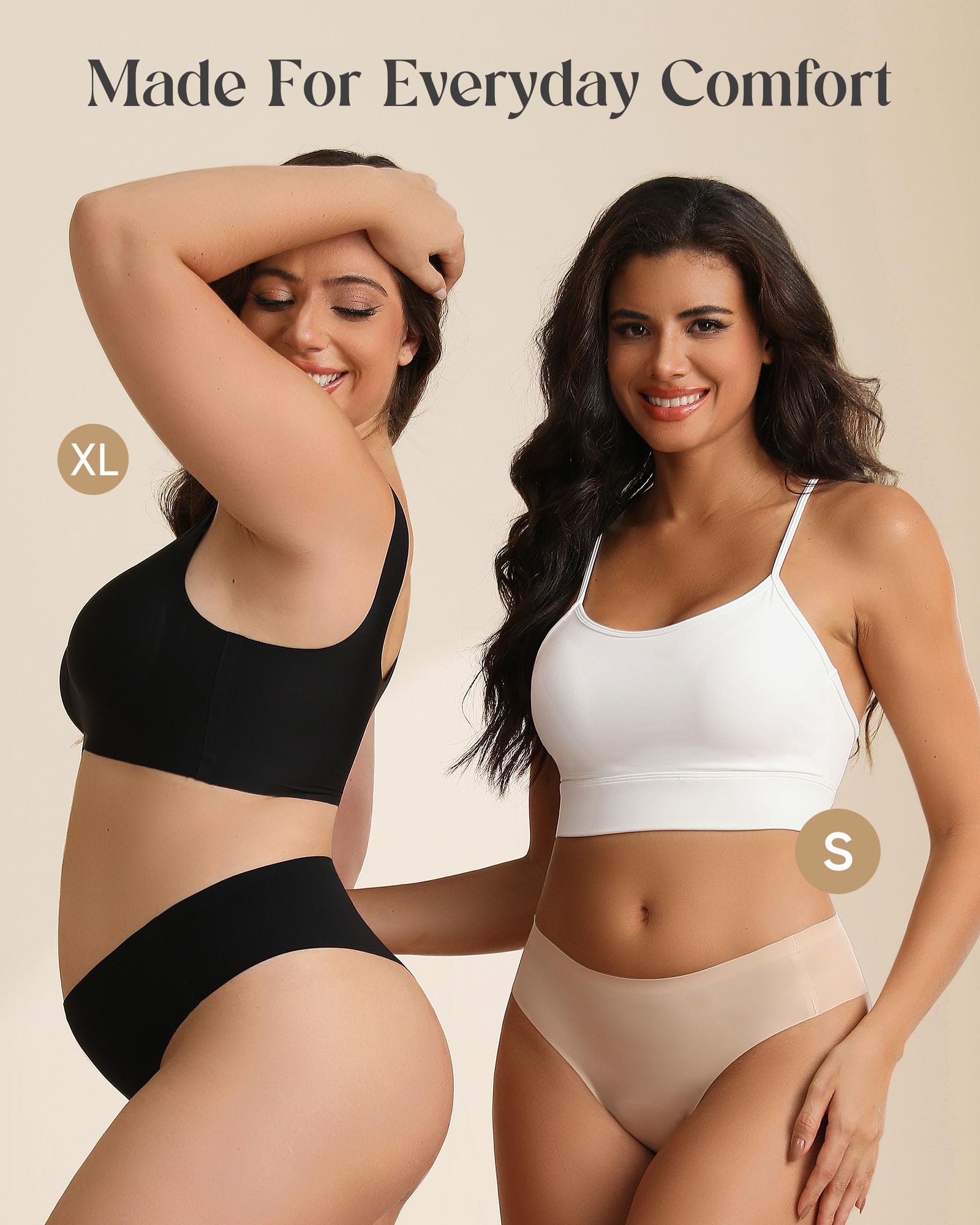 Wezest vista posterior mostrando diseño sin líneas visibles bajo ropa