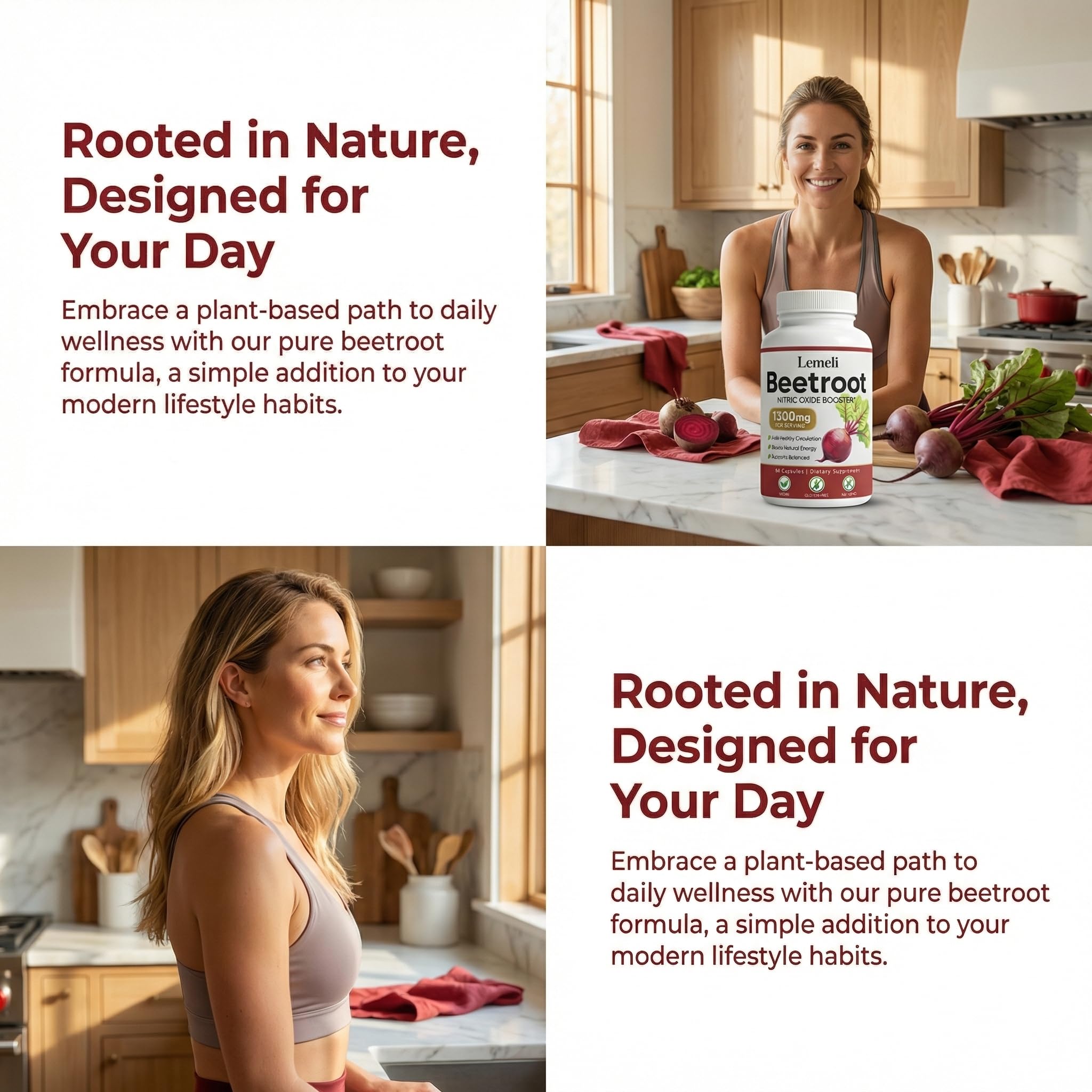 WHDEOW cápsulas con alimentos plant based, integración dietética