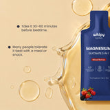 Whipy Nutrition ambientación en dormitorio transmitiendo sueño más reparador