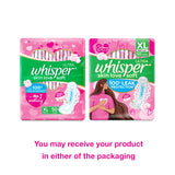 WHISPER detalle del tejido DRI que absorbe rápido para sensación seca
