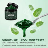 Whisppore Oral junto a perejil y té verde destacando origen natural de ingredientes