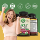 WHOLE WORLD WELLNESS frasco en mano para apreciar escala y ver suministro de 45 días