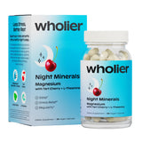wholier envase frontal mostrando etiqueta y beneficios del sueño