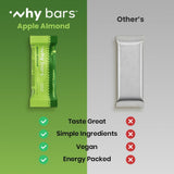 Why Bars barra en mochila durante excursión para snack portátil
