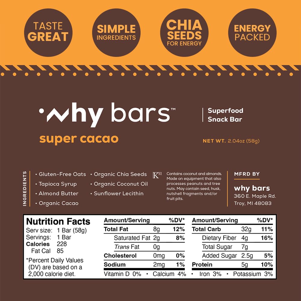 Why Bars comparación en mano para visualizar tamaño porción