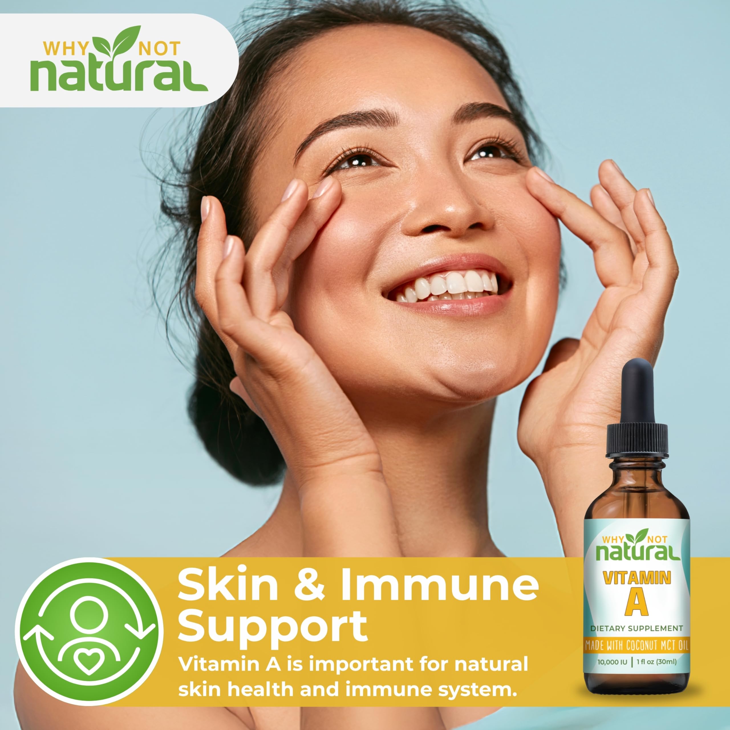 Why Not Natural producto en ambiente de cuidado personal, beneficio integración rutina