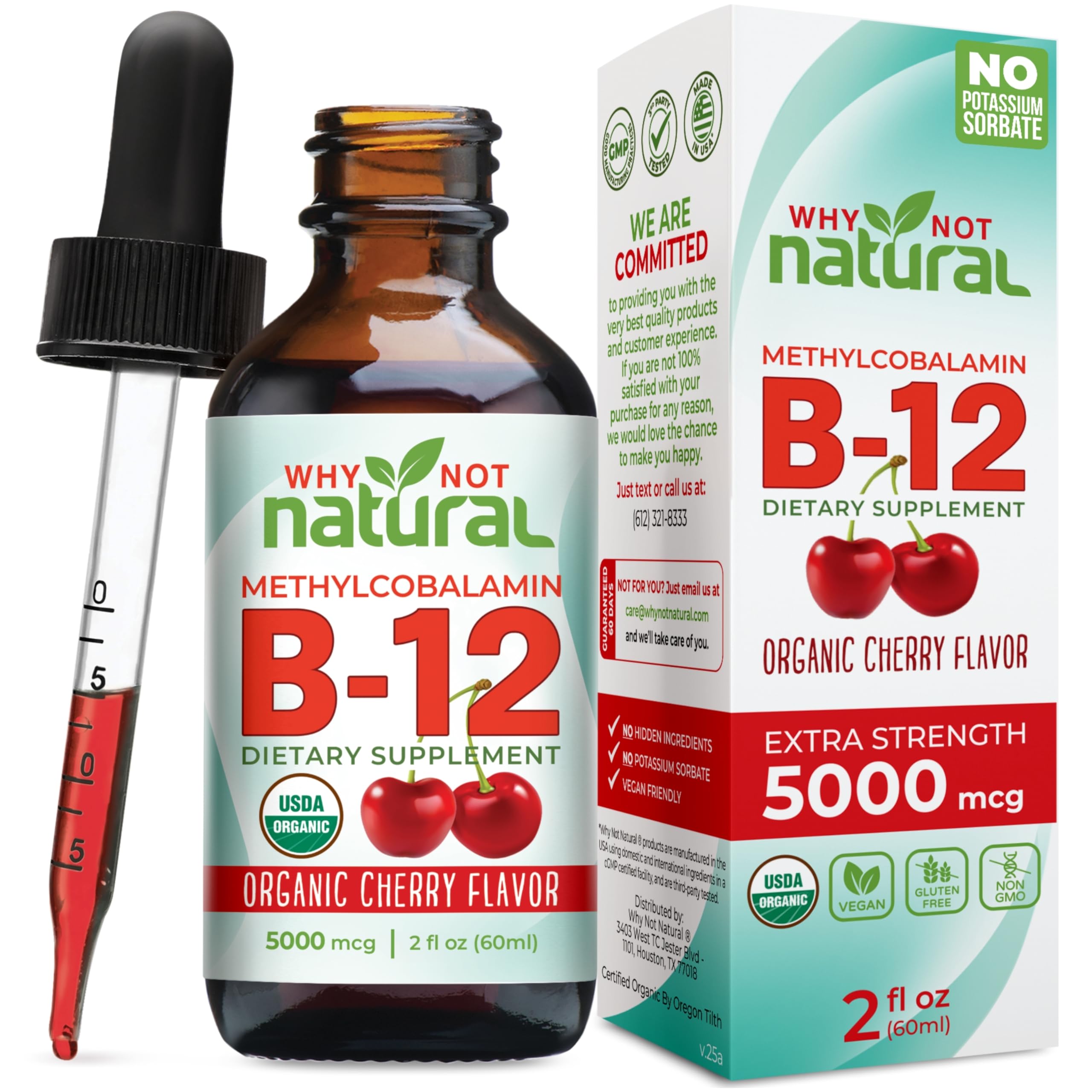Why Not Natural envase frontal mostrando etiqueta clara y beneficios visibles