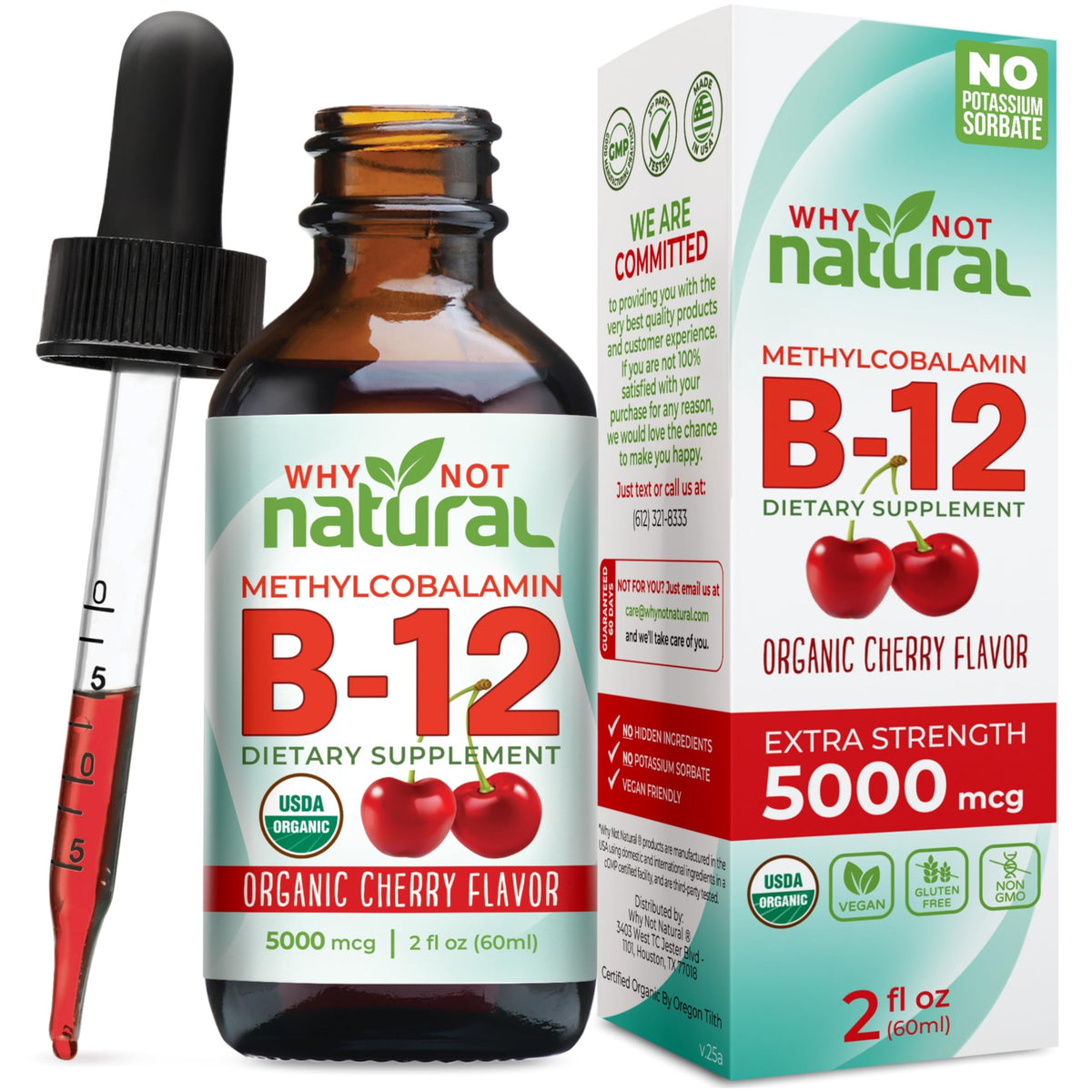 Why Not Natural envase frontal mostrando etiqueta clara y beneficios visibles
