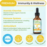 Why Not Natural etiqueta con ingredientes y certificación cGMP para confianza