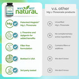 Why Not Natural persona tomando cápsula en escritorio para enfoque diario