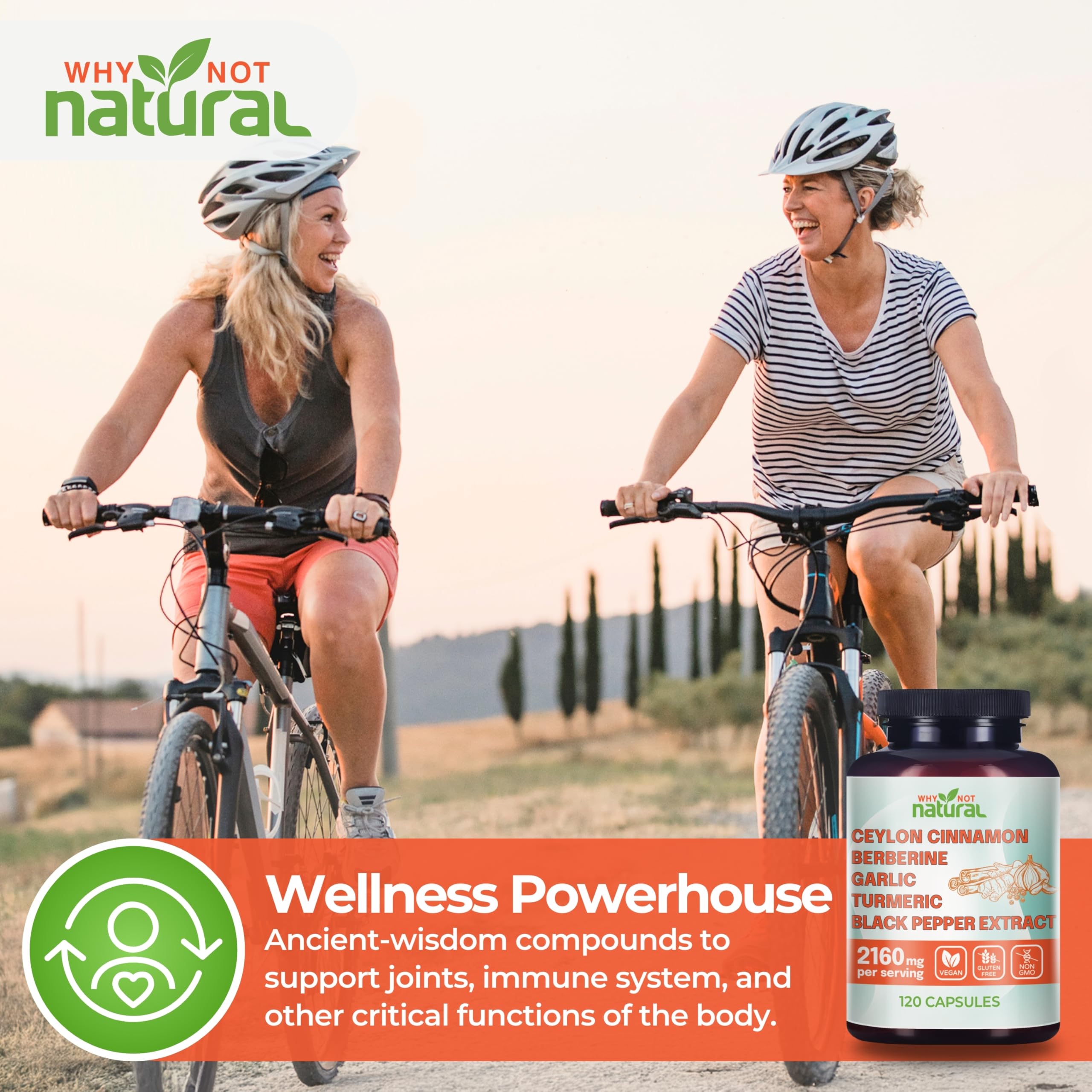 Why Not Natural producto en mesa de desayuno para uso diario conveniente