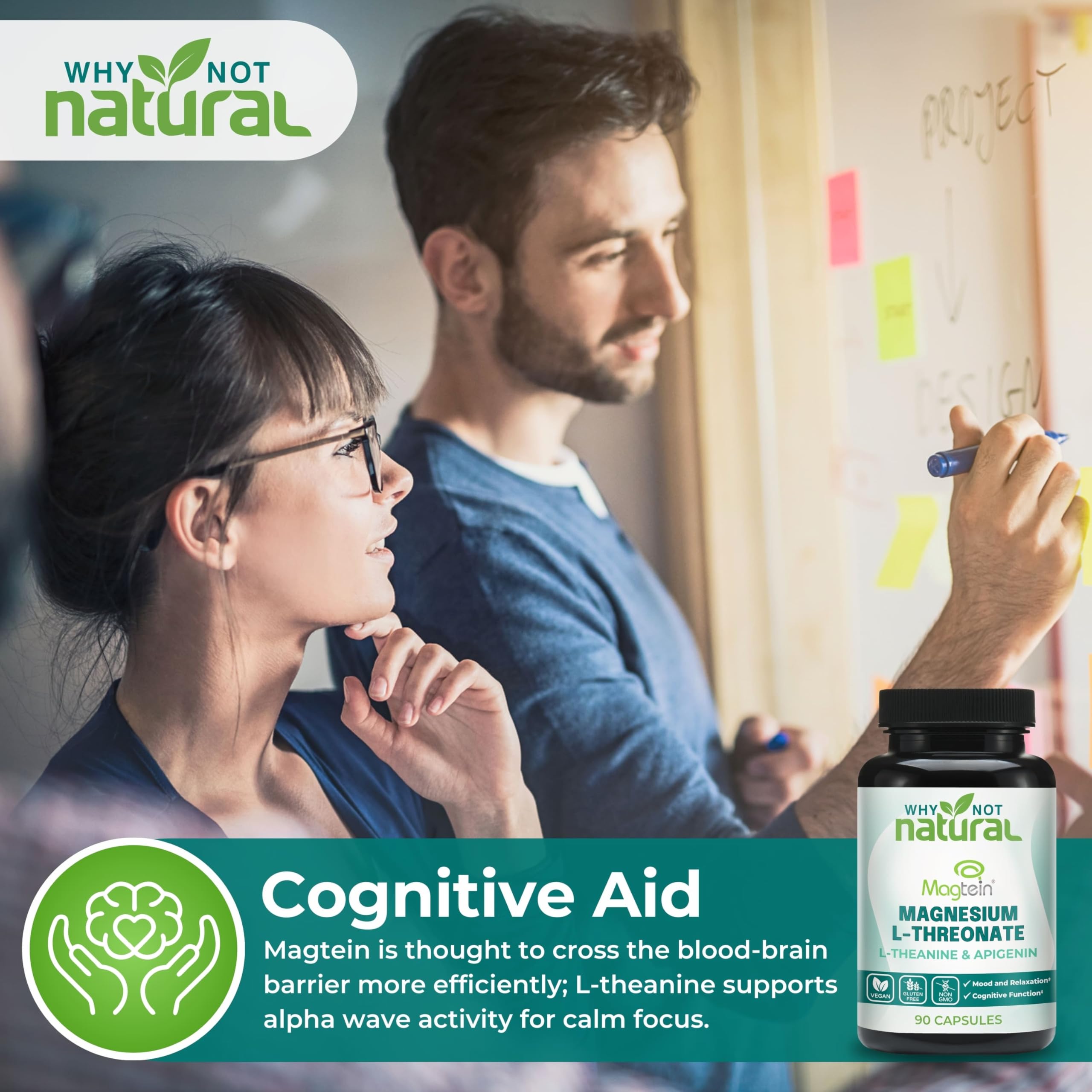 Why Not Natural etiqueta con ingredientes y certificaciones para confianza