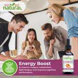 Why Not Natural etiqueta con lista de ingredientes biodisponibles