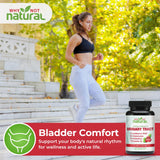 Why Not Natural producto colocado en baño como rutina diaria práctica