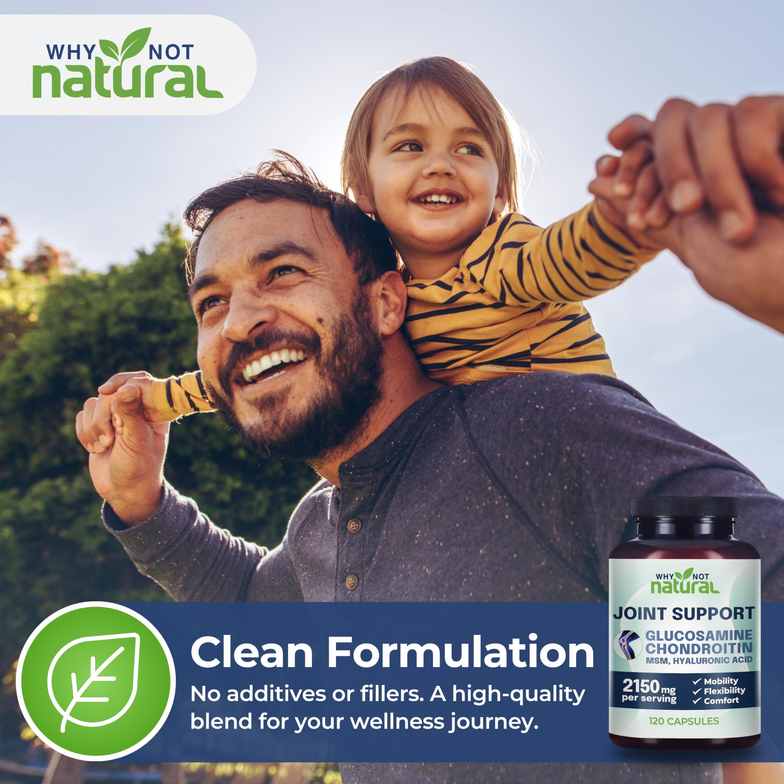 Why Not Natural primer plano de cápsula para apreciar textura y calidad