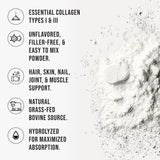 WHYZ colágeno disuelto en batido, aporta proteína fácil de usar